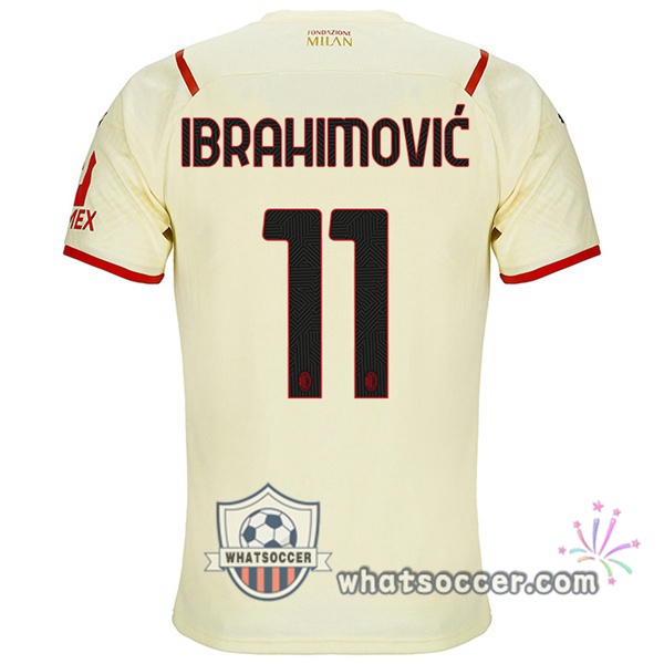 AC Milan (IBRAHIMOVIĆ 11) Away Soccer Jerseys 2021-2022