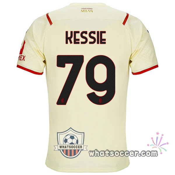 AC Milan (KESSIE 79) Away Soccer Jerseys 2021-2022