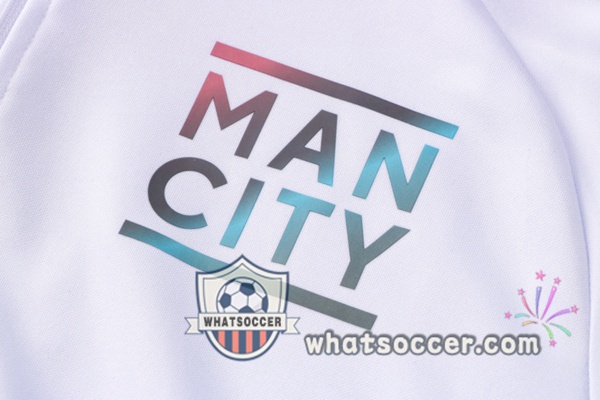Manchester City White Tracksuit 2021-2022