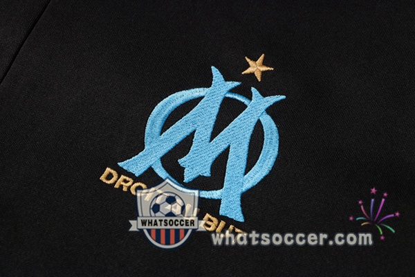 Marseille OM Black Blue Tracksuit 2021-2022