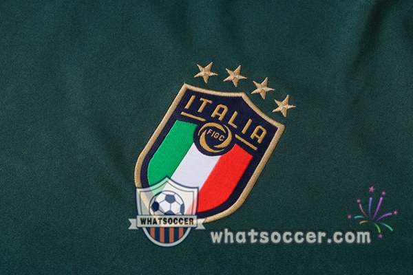 Italy Training T-Shirts + Pants Green 2021-2022