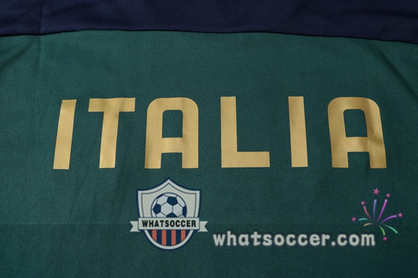 Italy Training T-Shirts + Pants Green 2021-2022