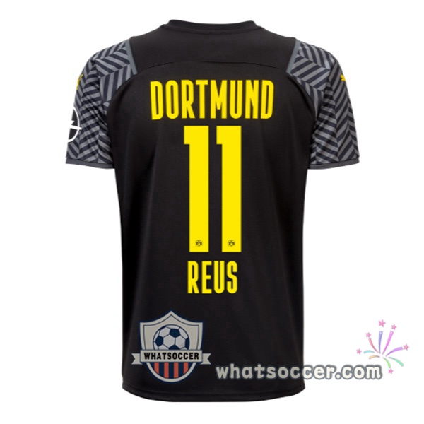 Dortmund BVB (Reus 11) Away Soccer Jerseys 2021-2022