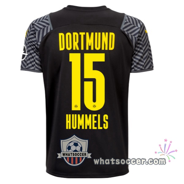 Dortmund BVB (Hummels 15) Away Soccer Jerseys 2021-2022