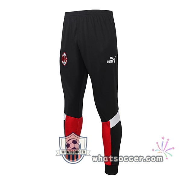 AC Milan Black Soccer Pants 2021-2022