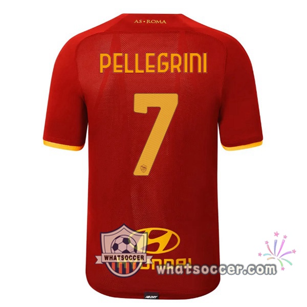 AS Roma (PELLEGRINI 7) Home Soccer Jerseys 2021-2022