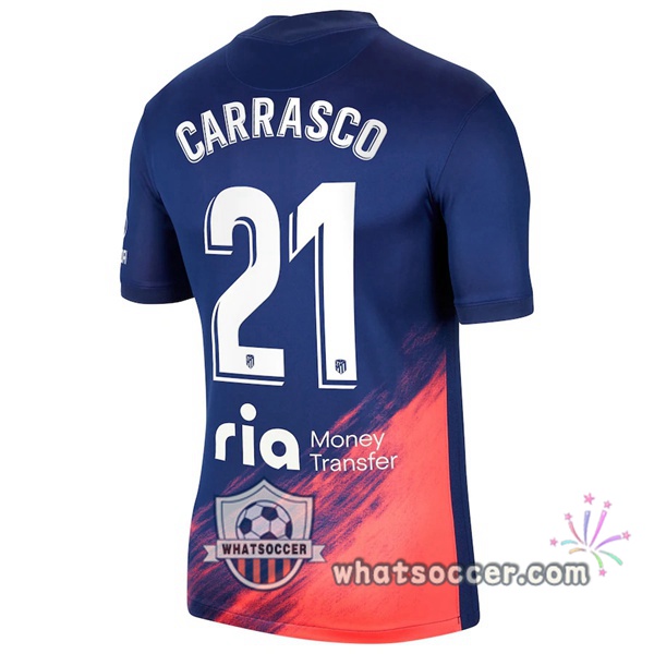 Atletico Madrid (Carrasco 21) Away Soccer Jerseys 2021-2022