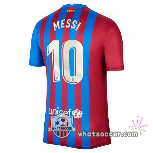 FC Barcelona (MESSI 10) Home Soccer Jerseys 2021-2022