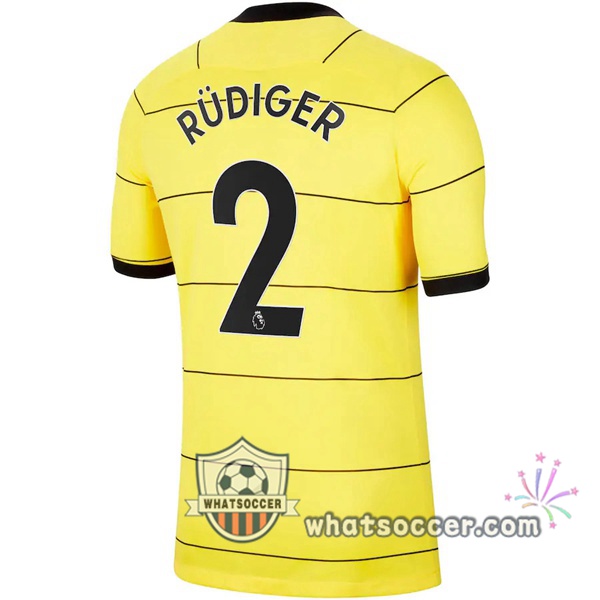 FC Chelsea (RÜDIGER 2) Away Soccer Jerseys 2021-2022