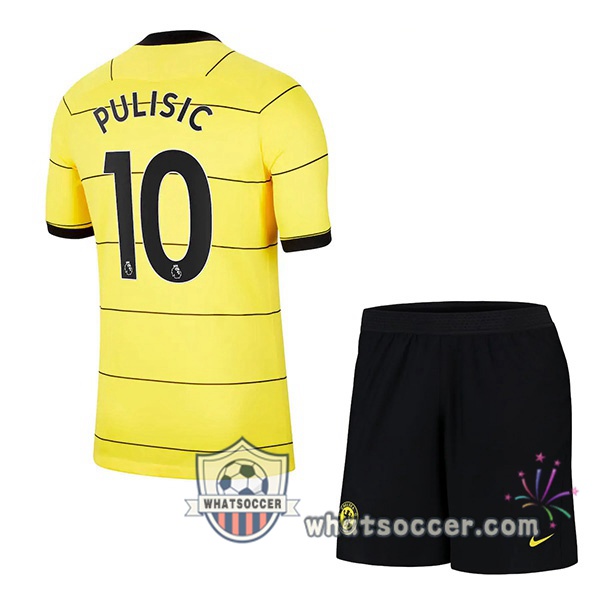 FC Chelsea (PULISIC 10) Kids Away Soccer Jerseys 2021-2022