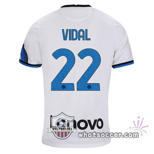 Inter Milan (VIDAL 22) Away Soccer Jerseys 2021-2022