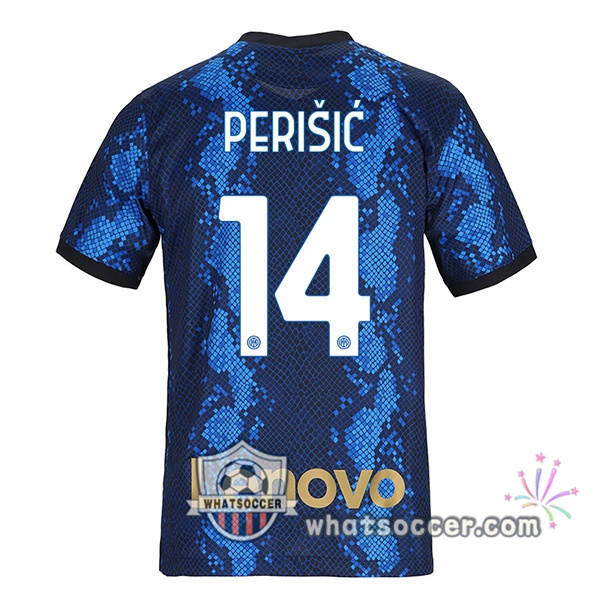 Inter Milan (PERIŠIĆ 14) Home Soccer Jerseys 2021-2022