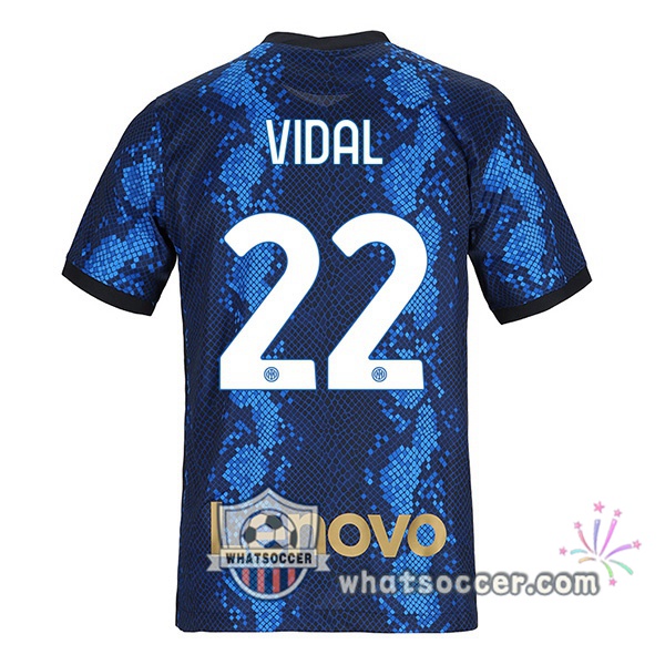 Inter Milan (VIDAL 22) Home Soccer Jerseys 2021-2022