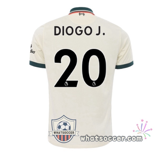 FC Liverpool (DIOGO J. 20) Away Soccer Jerseys 2021-2022