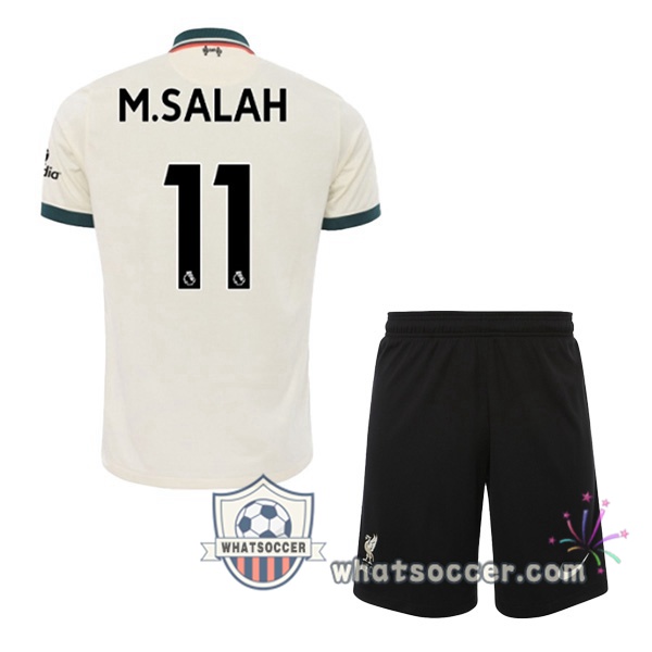 FC Liverpool (M.SALAH 11) Kids Away Soccer Jerseys 2021-2022