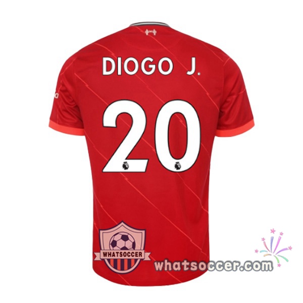FC Liverpool (DIOGO J. 20) Home Soccer Jerseys 2021-2022