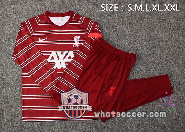 FC Liverpool Red Tracksuit 2021-2022
