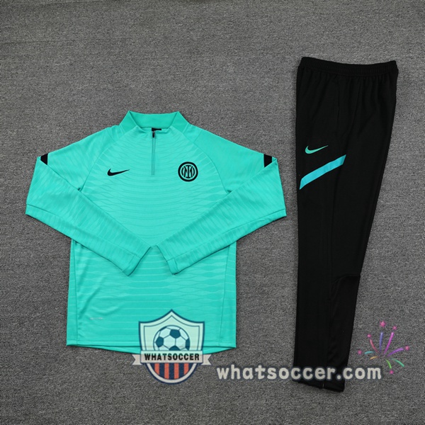 Inter Milan Green Tracksuit 2021-2022
