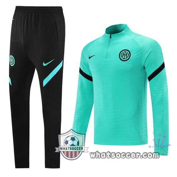 Inter Milan Green Tracksuit 2021-2022