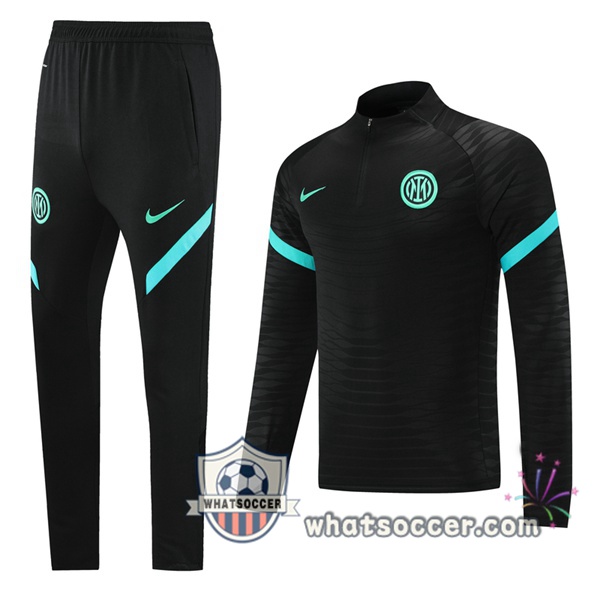 Inter Milan Black Tracksuit 2021-2022