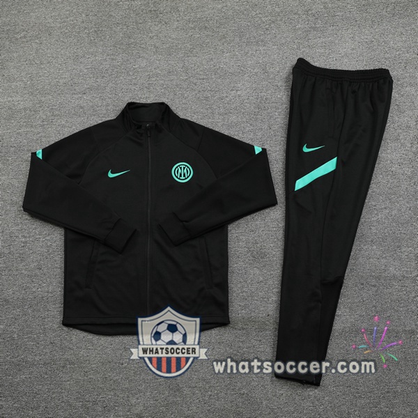 Inter Milan Black Training Jacket 2021-2022