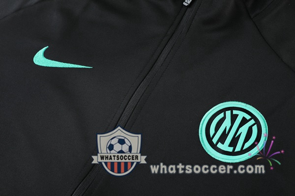 Inter Milan Black Training Jacket 2021-2022