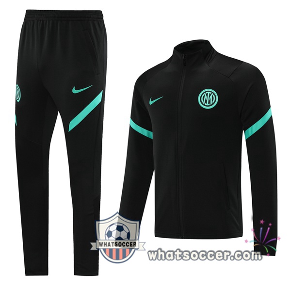Inter Milan Black Training Jacket 2021-2022