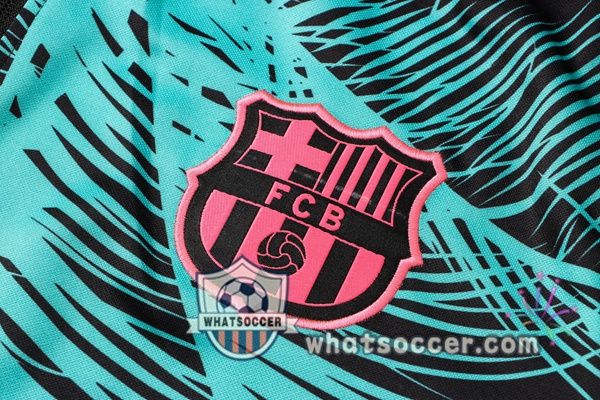 FC Barcelona Green Black Training Jacket 2021-2022