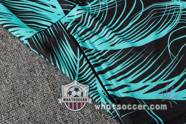 FC Barcelona Green Black Training Jacket 2021-2022