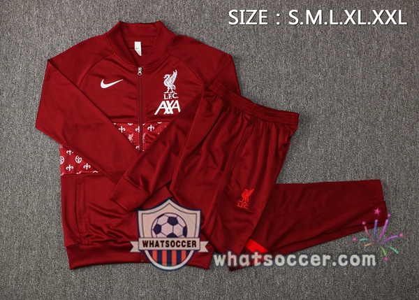 FC Liverpool Red Training Jacket 2021-2022