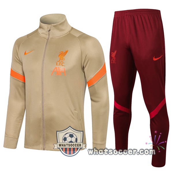 FC Liverpool Yellow Training Jacket 2021-2022