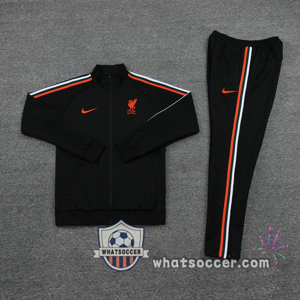 FC Liverpool Black Training Jacket 2021-2022