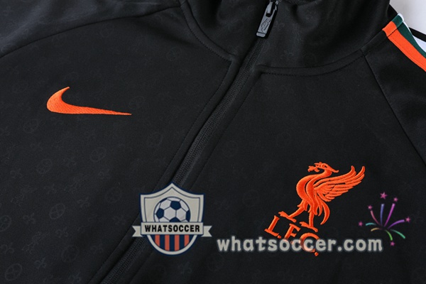 FC Liverpool Black Training Jacket 2021-2022