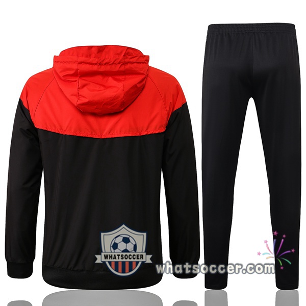 FC Liverpool Red Black Windbreaker 2021-2022