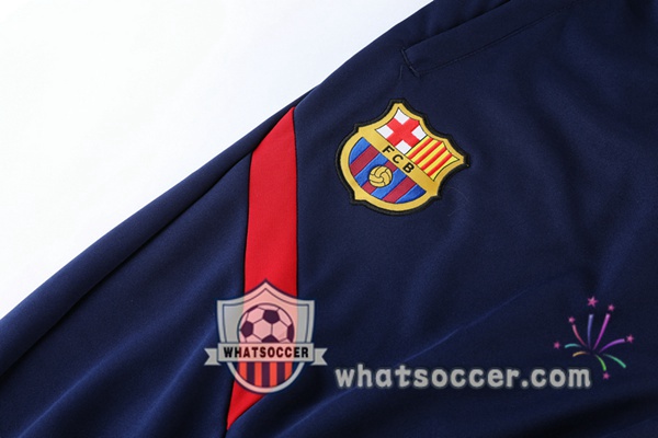 FC Barcelona Training T-Shirts + Pants Blue Red 2021-2022