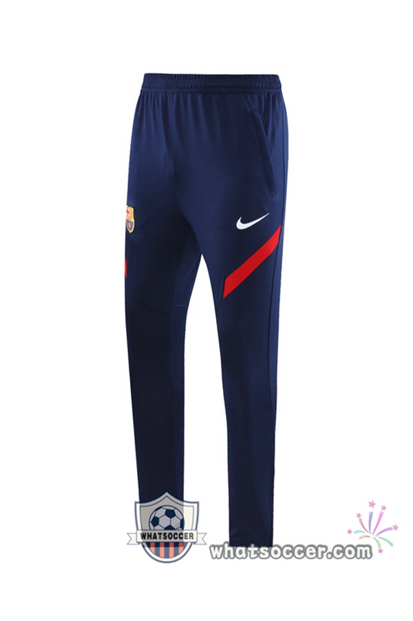 FC Barcelona Training T-Shirts + Pants Blue Red 2021-2022