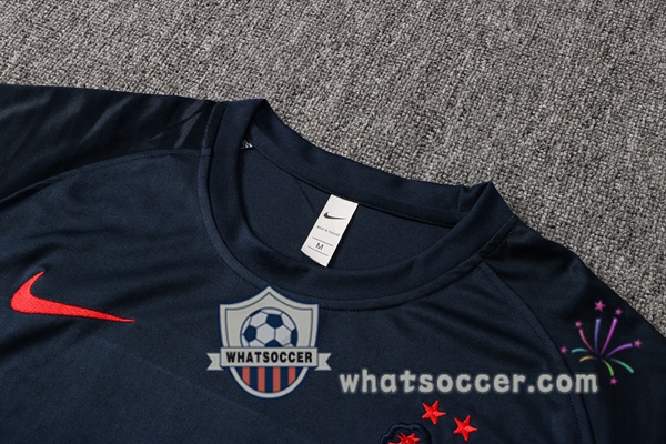 France Training T-Shirts + Pants Blue Royal 2021-2022
