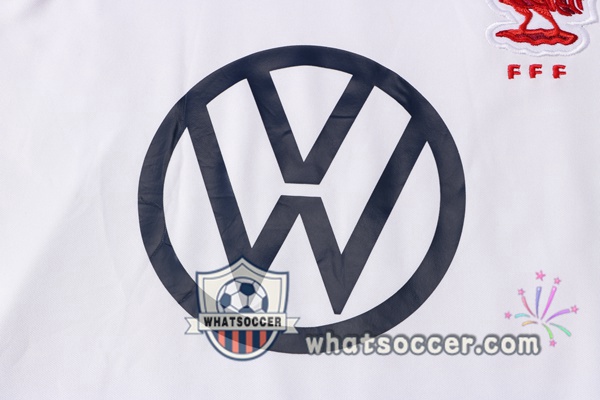 France Training T-Shirts + Pants White 2021-2022