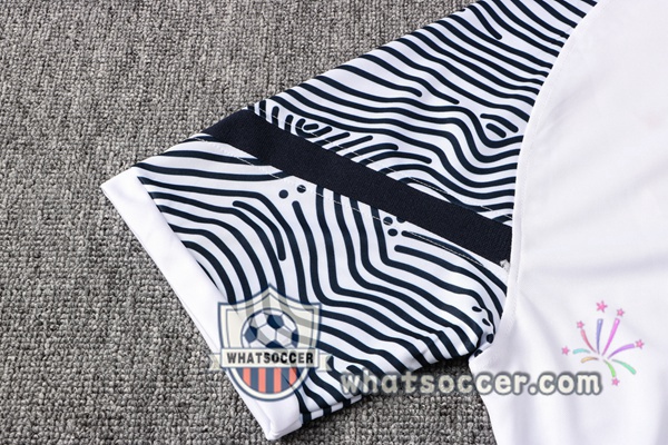 France Training T-Shirts + Pants White 2021-2022
