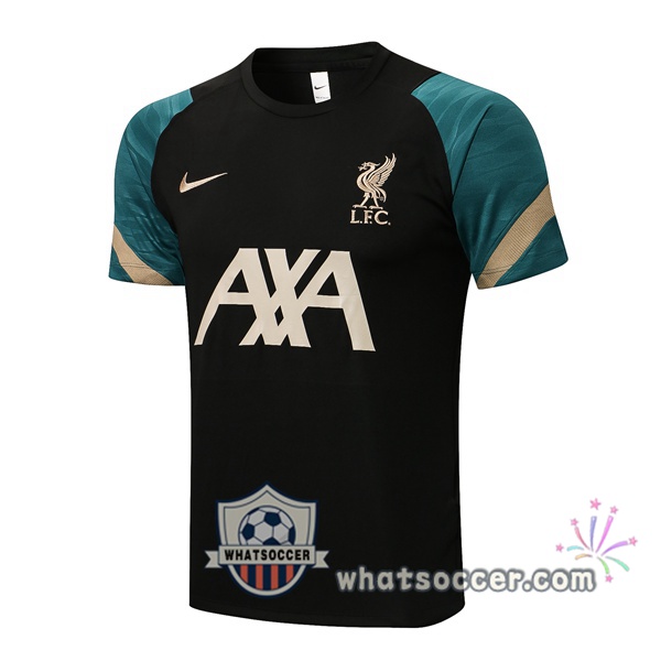 FC Liverpool Black Training T-Shirts 2021-2022