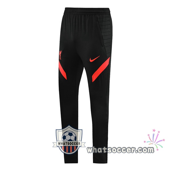 FC Liverpool Black Soccer Pants 2021-2022