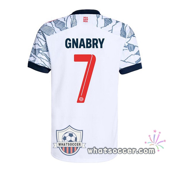 Bayern Munich (Gnabry 7) Third Soccer Jerseys 2021-2022