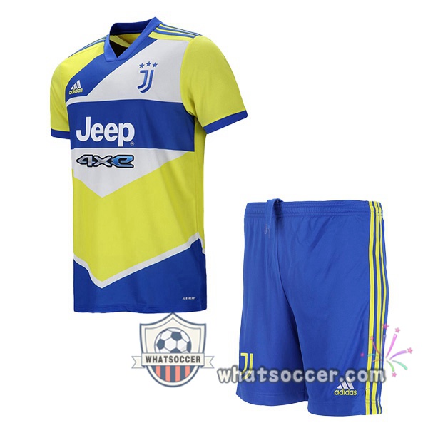 Juventus Kids Third Soccer Jerseys 2021-2022