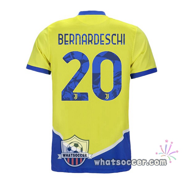 Juventus (BERNARDESCHI 20) Third Soccer Jerseys 2021-2022