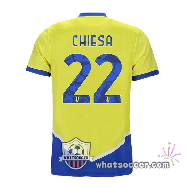 Juventus (CHIESA 22) Third Soccer Jerseys 2021-2022