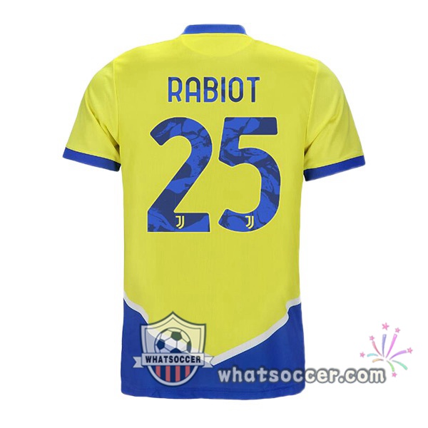 Juventus (RABIOT 25) Third Soccer Jerseys 2021-2022