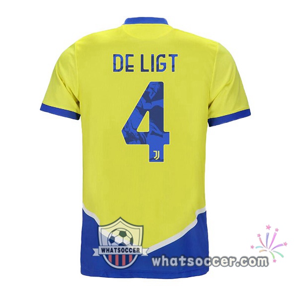 Juventus (DE LIGT 4) Third Soccer Jerseys 2021-2022