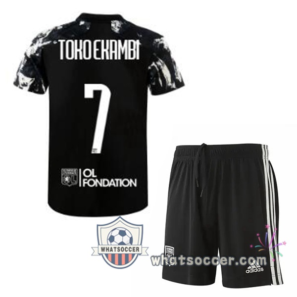 Lyon OL (TOKO EKAMBI 7) Kids Third Soccer Jerseys 2021-2022