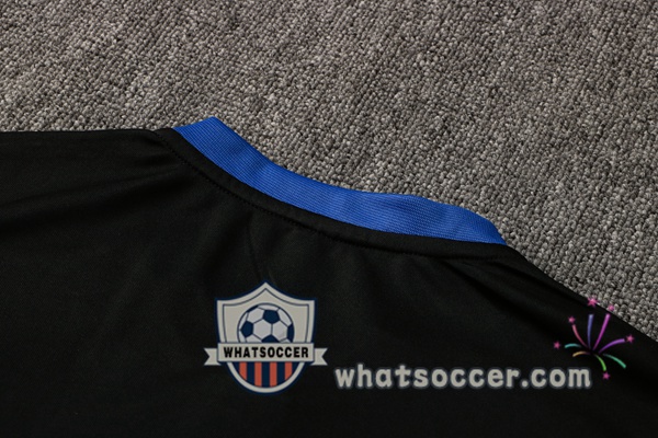 Training Polo Real Madrid + Pants Black 2021-2022