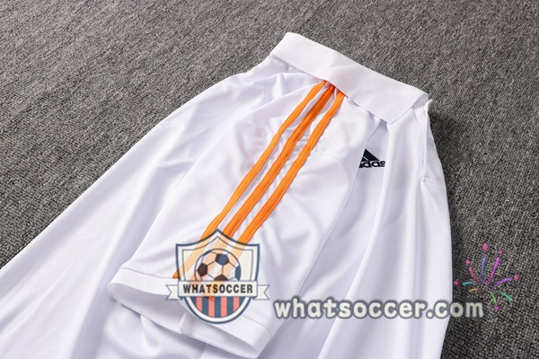 Training Polo Real Madrid + Pants White 2021-2022